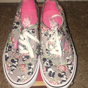 Limited edition and new without tags Disney vans